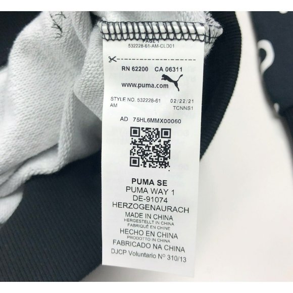 Puma x Romero Britto Art Series AOP Mens Small Black Pullover Hoodie Sweatshirt - Picture 6 of 12